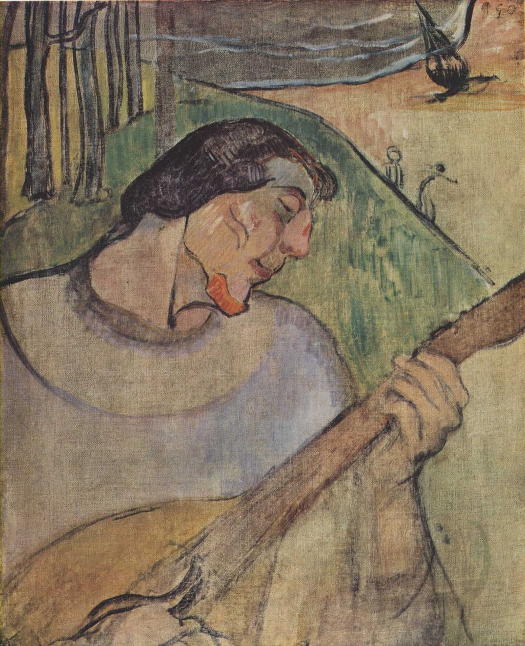 Sebevzdělávání Paul Gauguin od Paul Gauguin