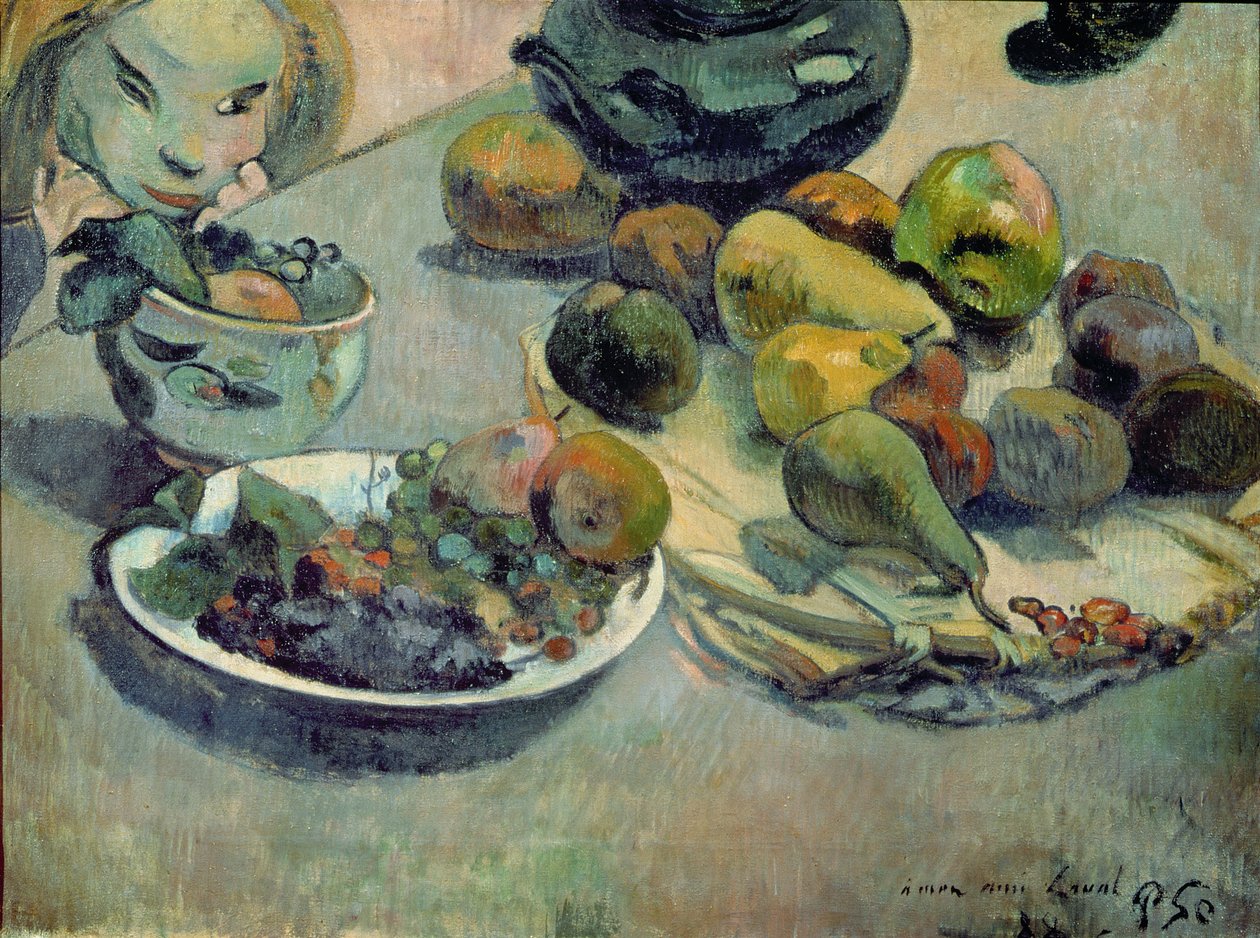 Zátiší s ovocem, 1888 od Paul Gauguin