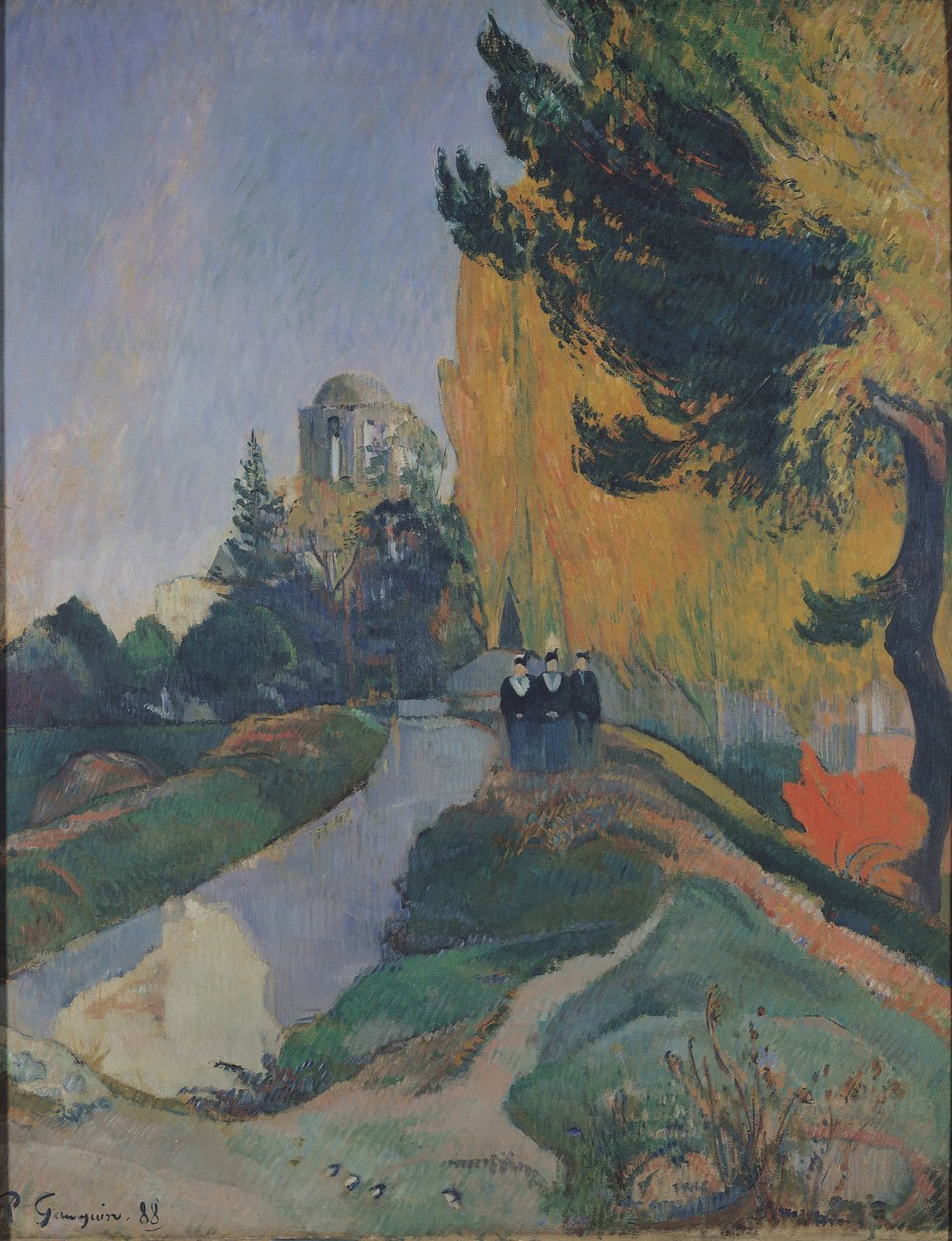 Alyscamps, Arles, 1888 od Paul Gauguin