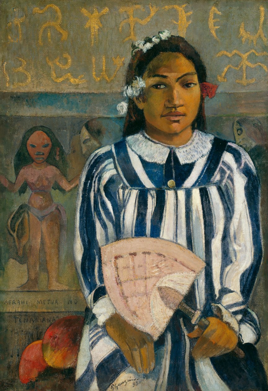 Předci Tehamany od Paul Gauguin