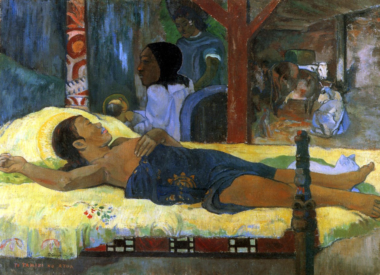 Narození Krista, 1896 od Paul Gauguin