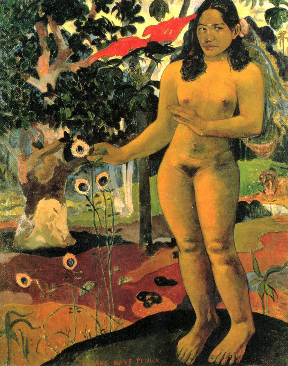 Nádherná země od Paul Gauguin
