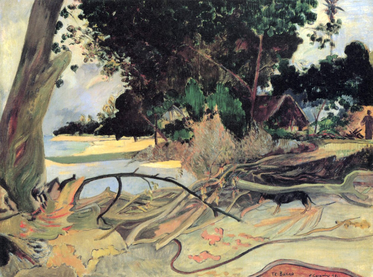 Ibišek od Paul Gauguin