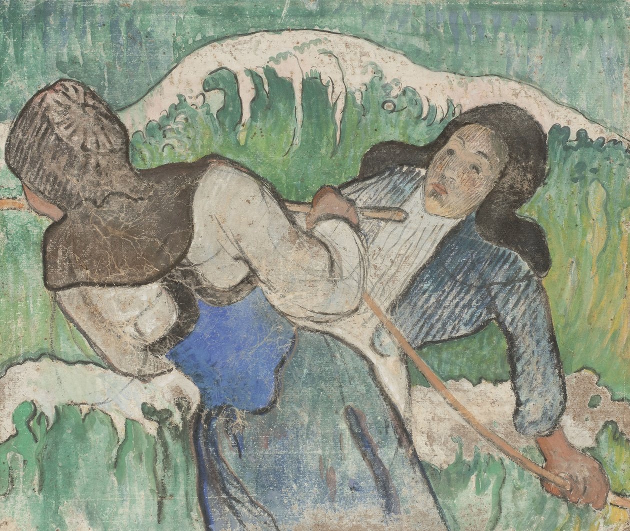 Sběrači mořských řas od Paul Gauguin