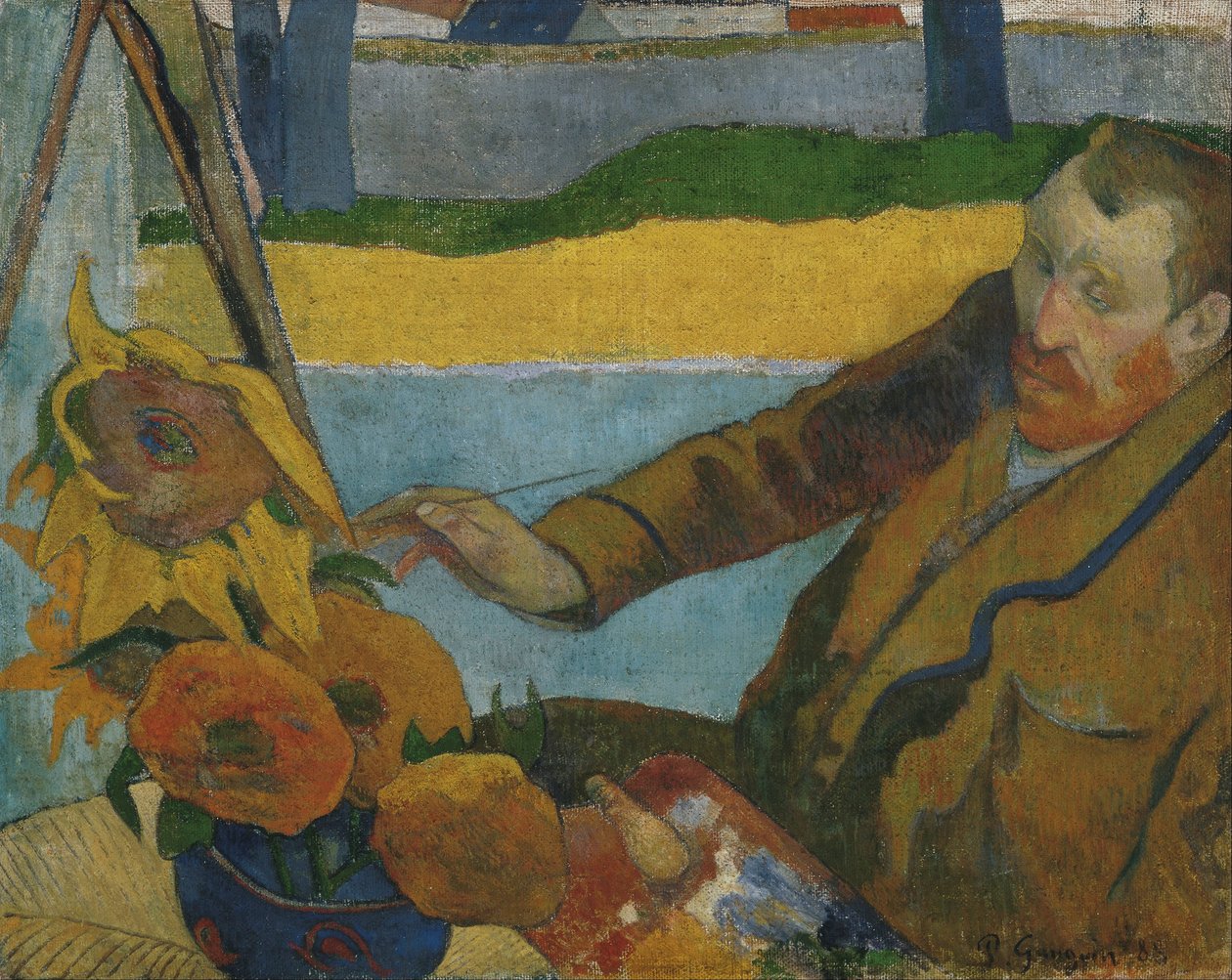Vincent van Gogh maluje slunečnice od Paul Gauguin