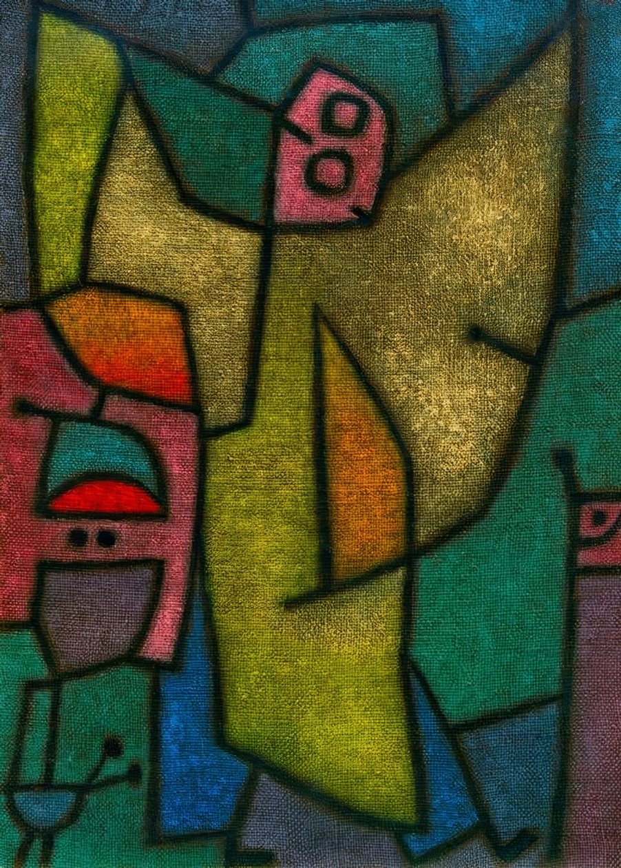 Anděl militantní od Paul Klee