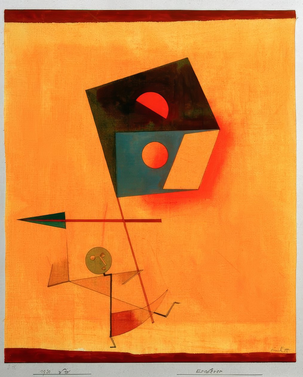 arabské město od Paul Klee