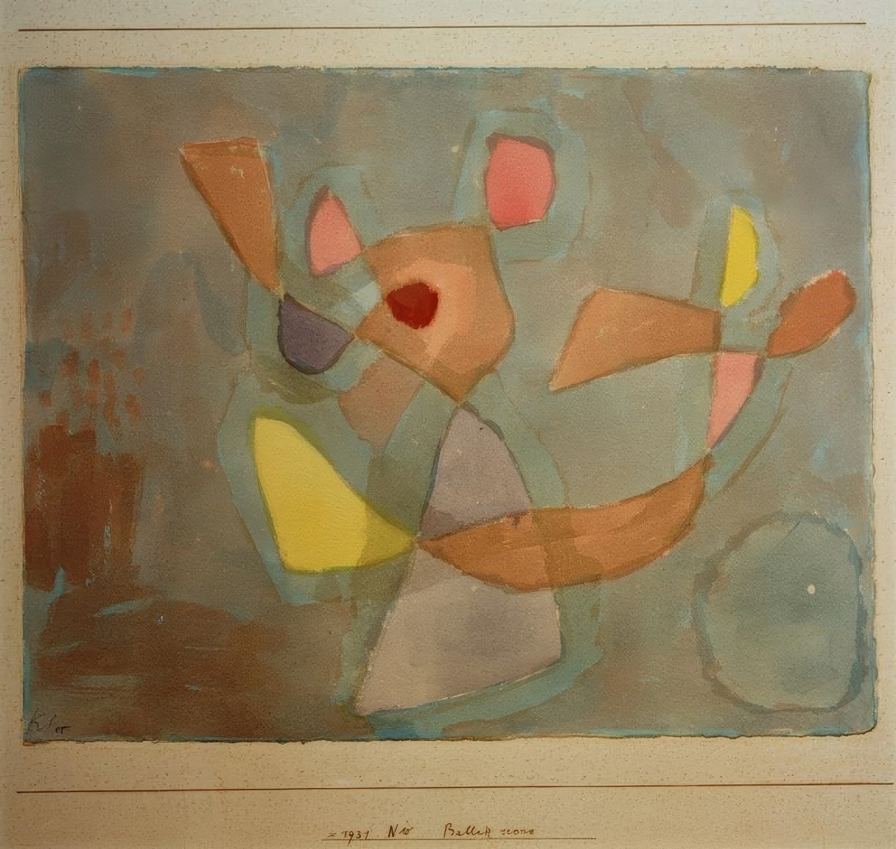 Baletní hudba od Paul Klee