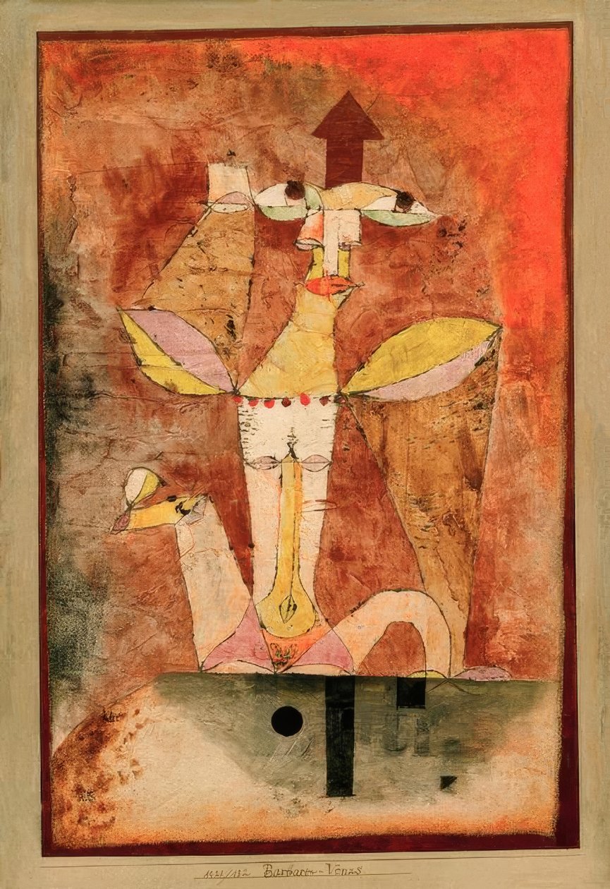 Barbarská Venuše od Paul Klee