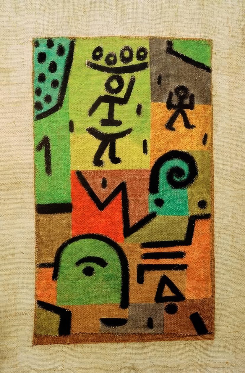 Sklizeň citronu od Paul Klee