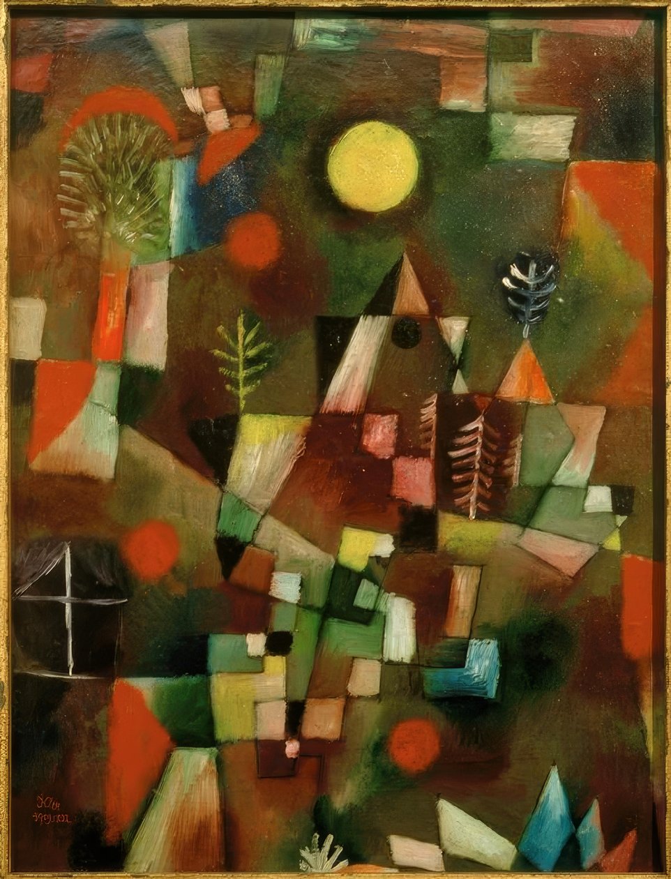 Úplněk od Paul Klee