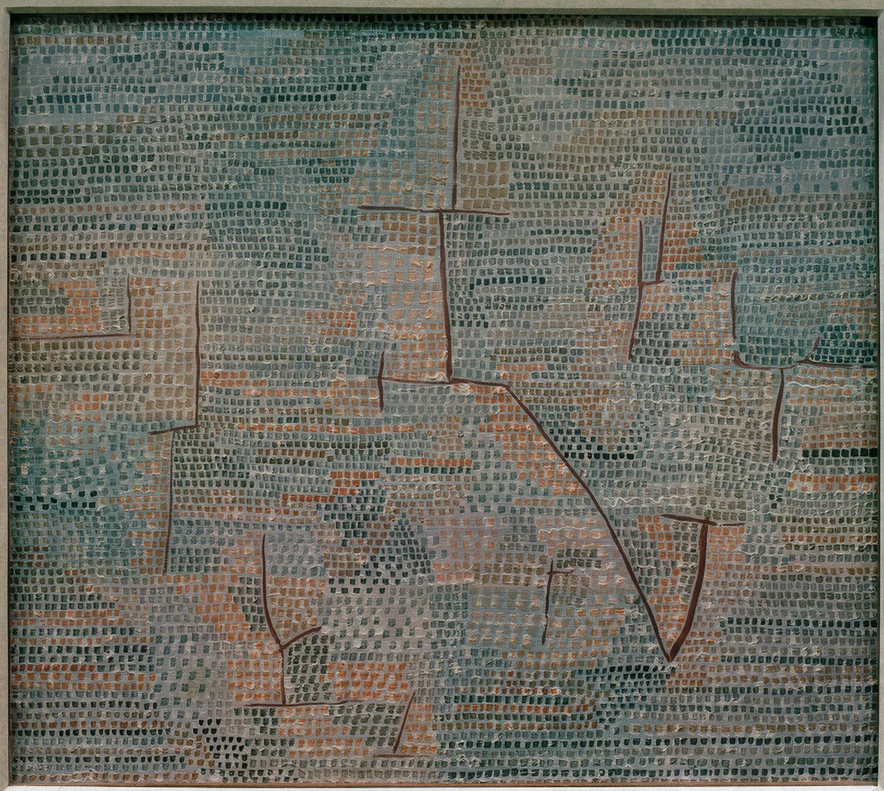 Vzdálená krajina od Paul Klee