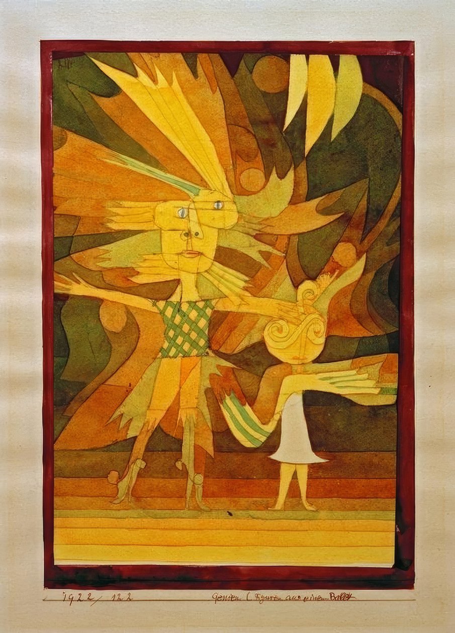 Genii (postavy z baletu) od Paul Klee