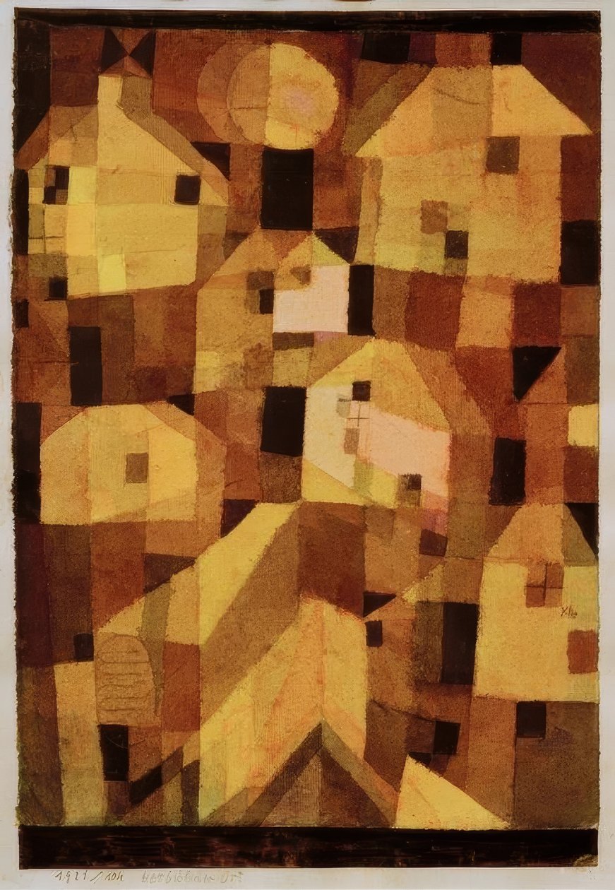 Podzimní místo od Paul Klee
