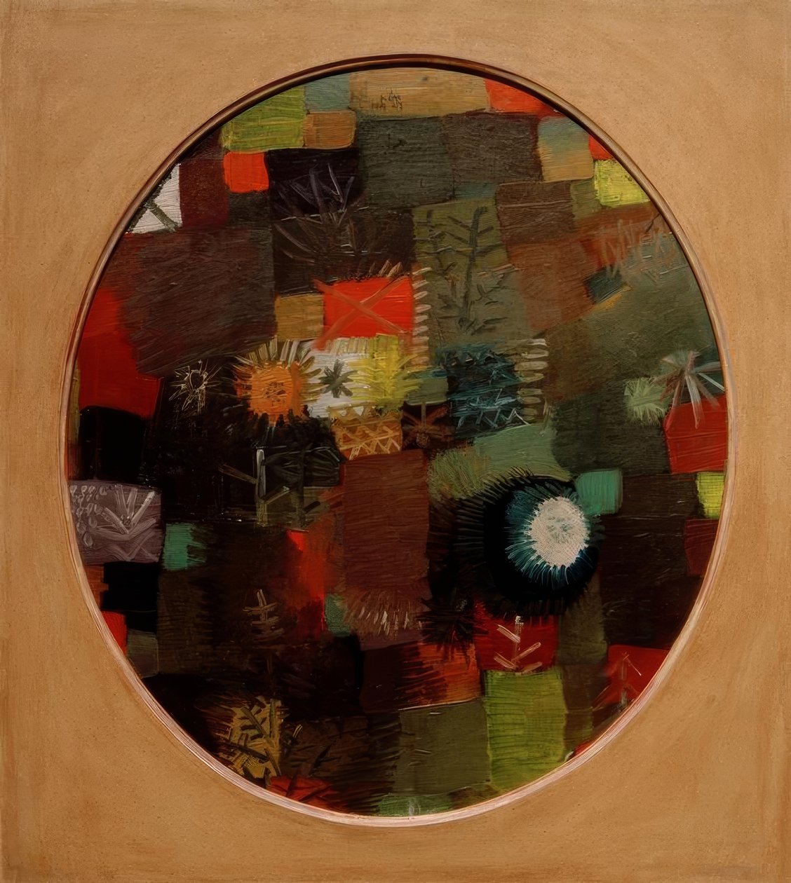 Malé vánoční zátiší od Paul Klee