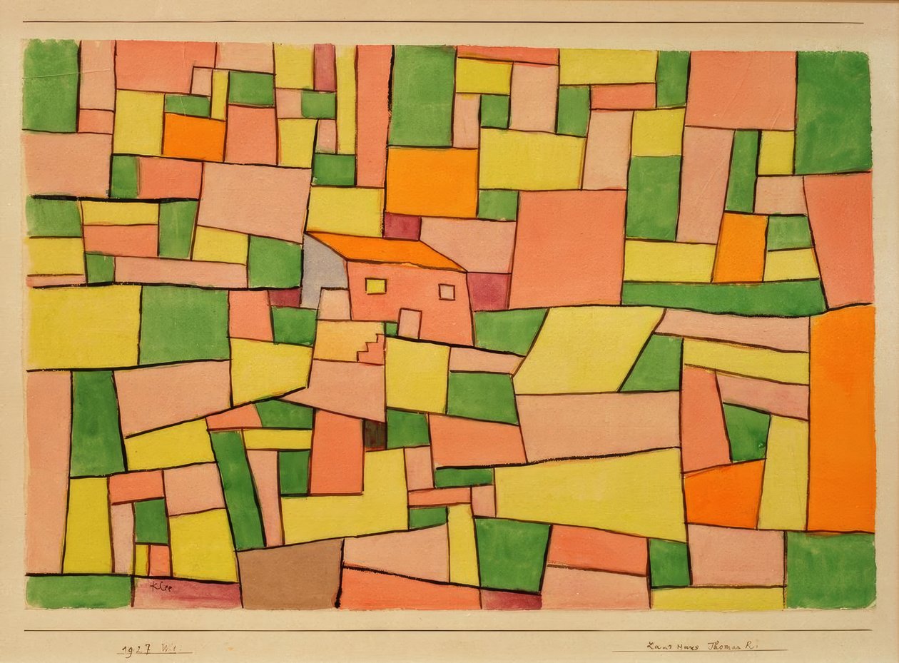 Landhaus Thomas R. od Paul Klee