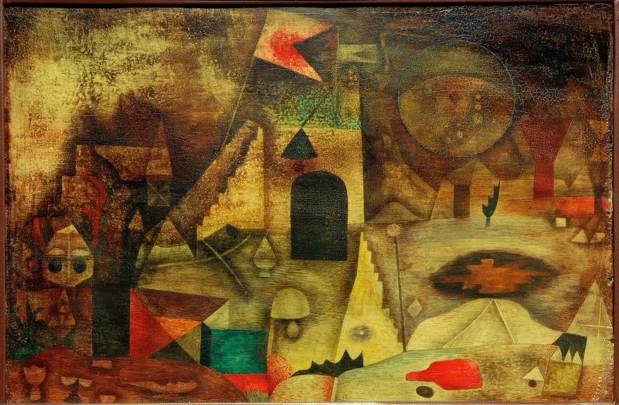 Romantický park od Paul Klee