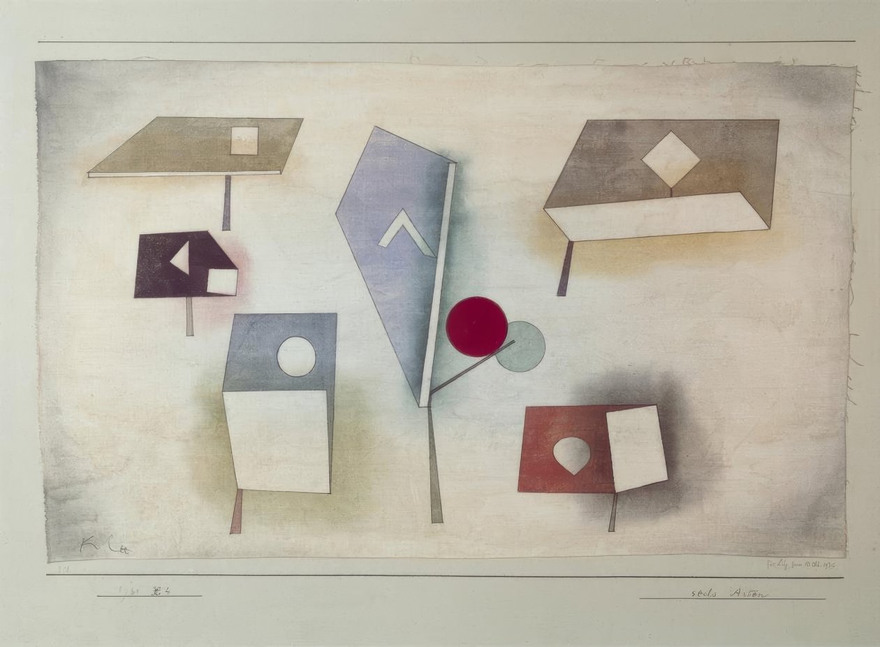 Šest typů od Paul Klee