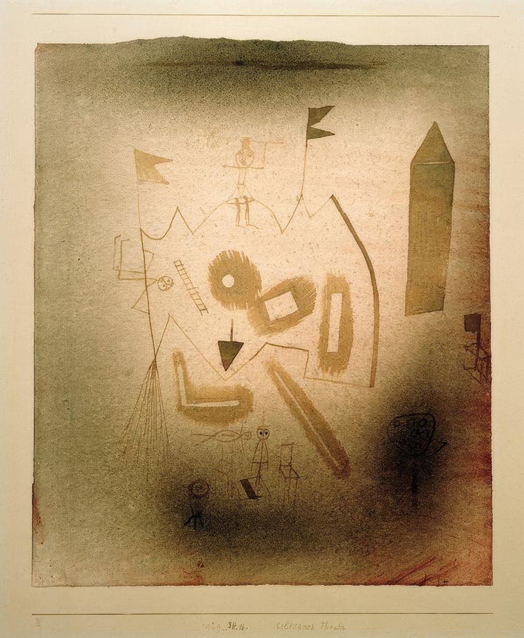 Divné divadlo od Paul Klee