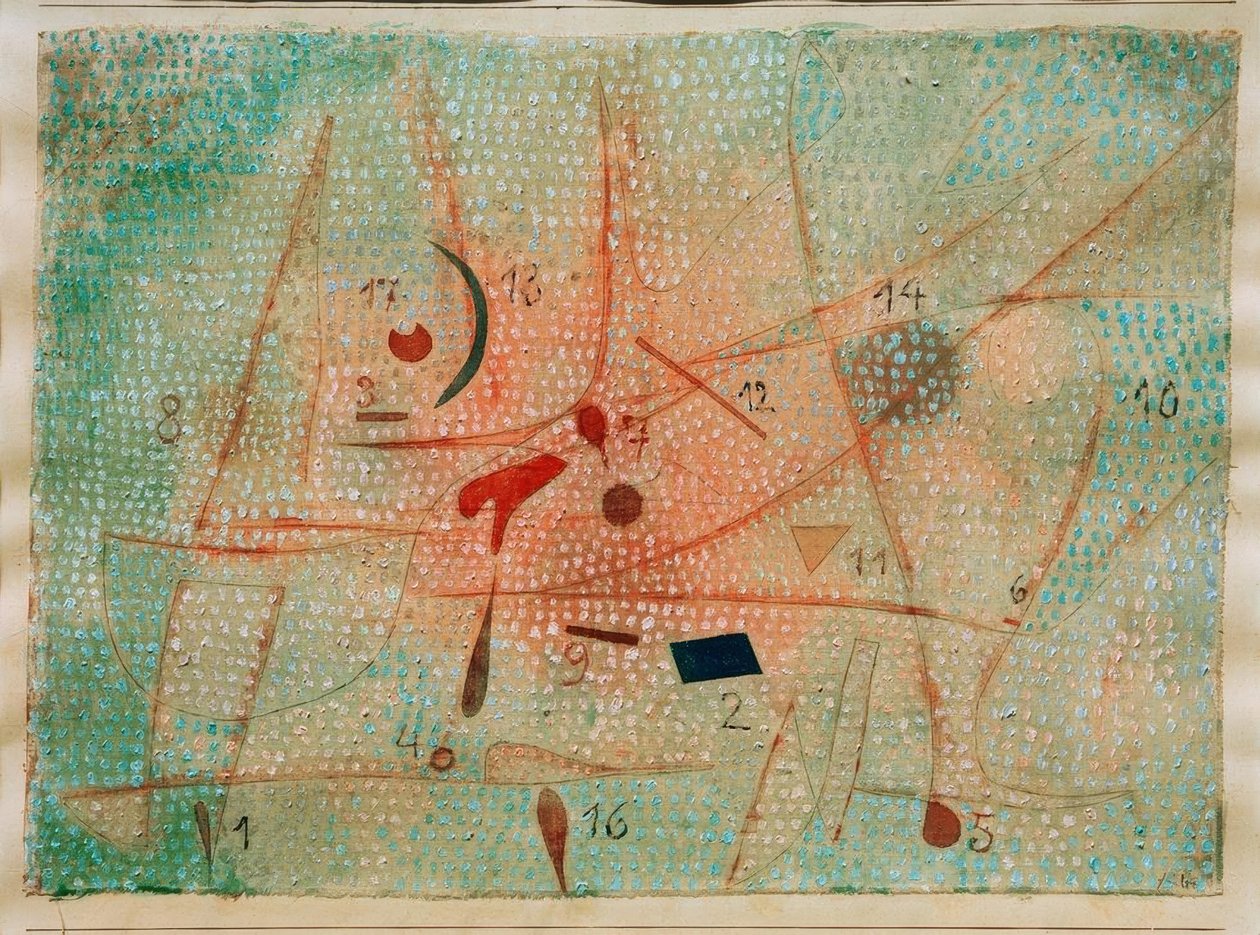 Sedmnáct koření od Paul Klee