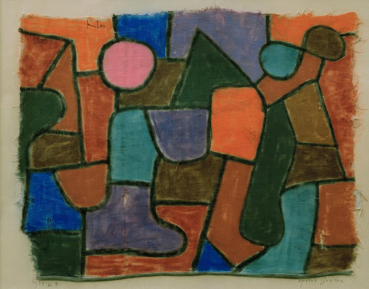 Pozdní záře od Paul Klee
