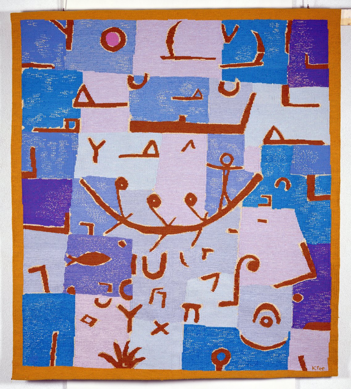 Legenda o Nilu, P. Daquin podle kresby pastelem, 1971 od Paul Klee