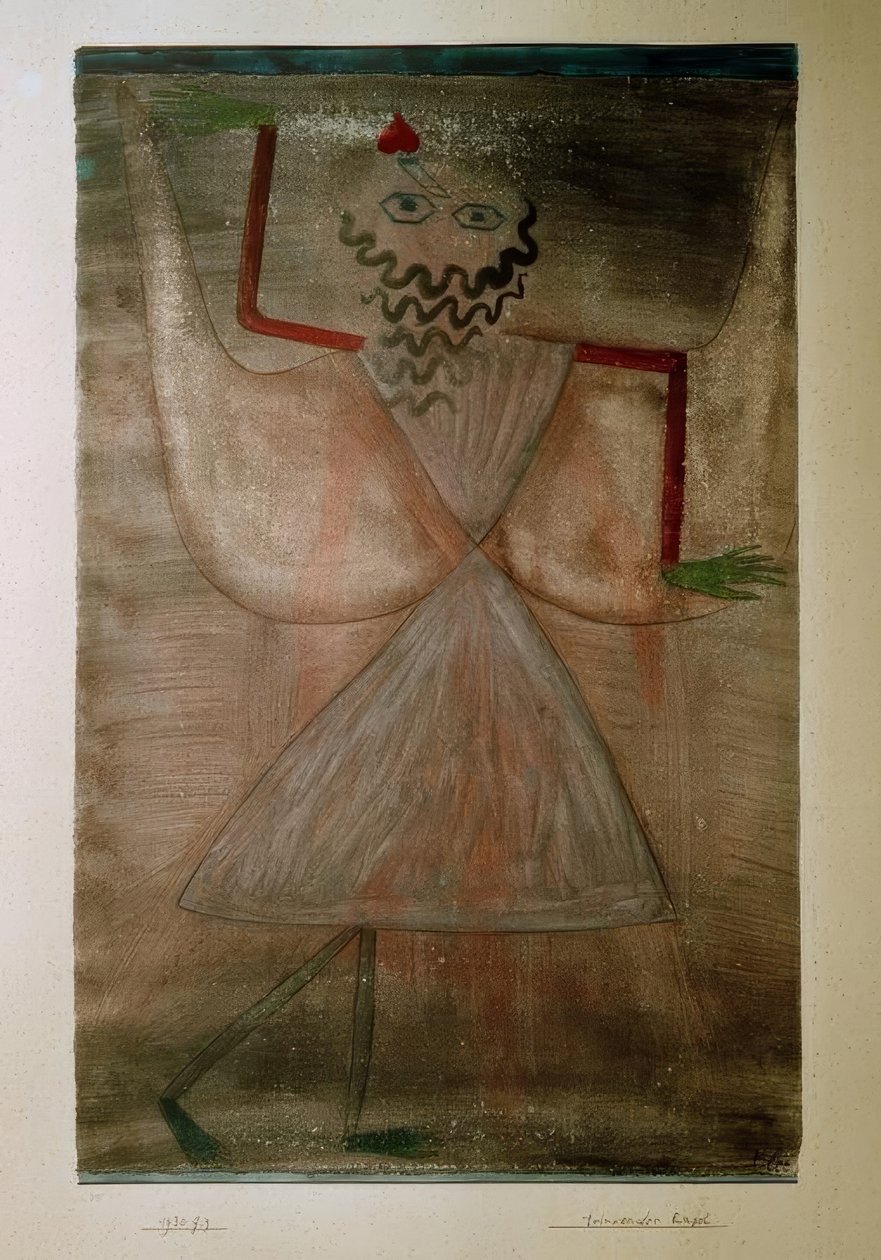 Pijící anděl od Paul Klee