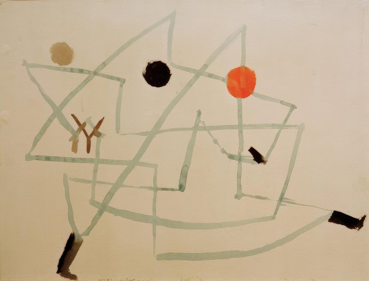Okouzlený a ve spěchu od Paul Klee