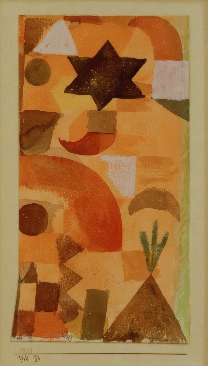 Viněta do Egypta od Paul Klee