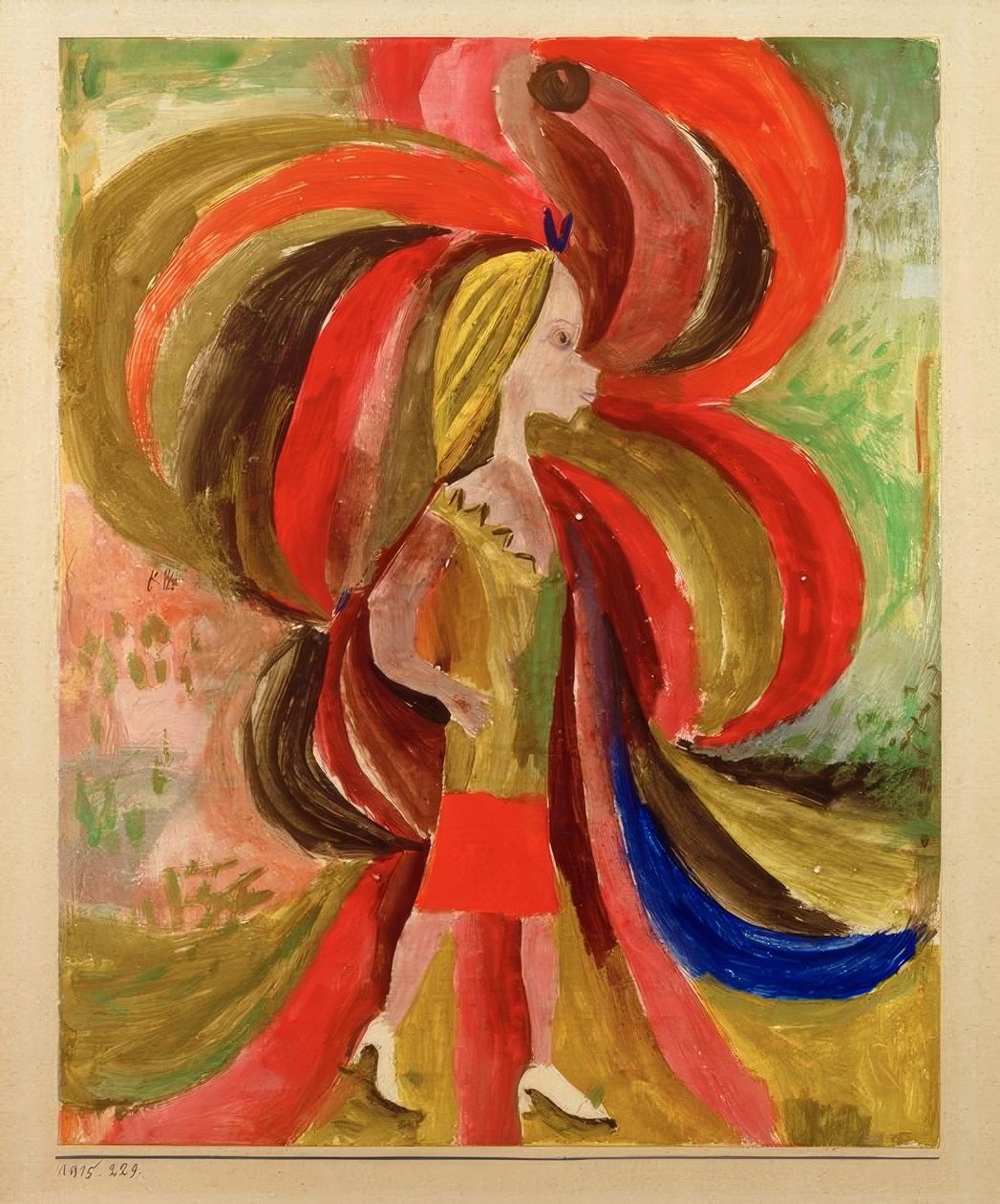 "Co s sebou nese ignorantská dívka" od Paul Klee