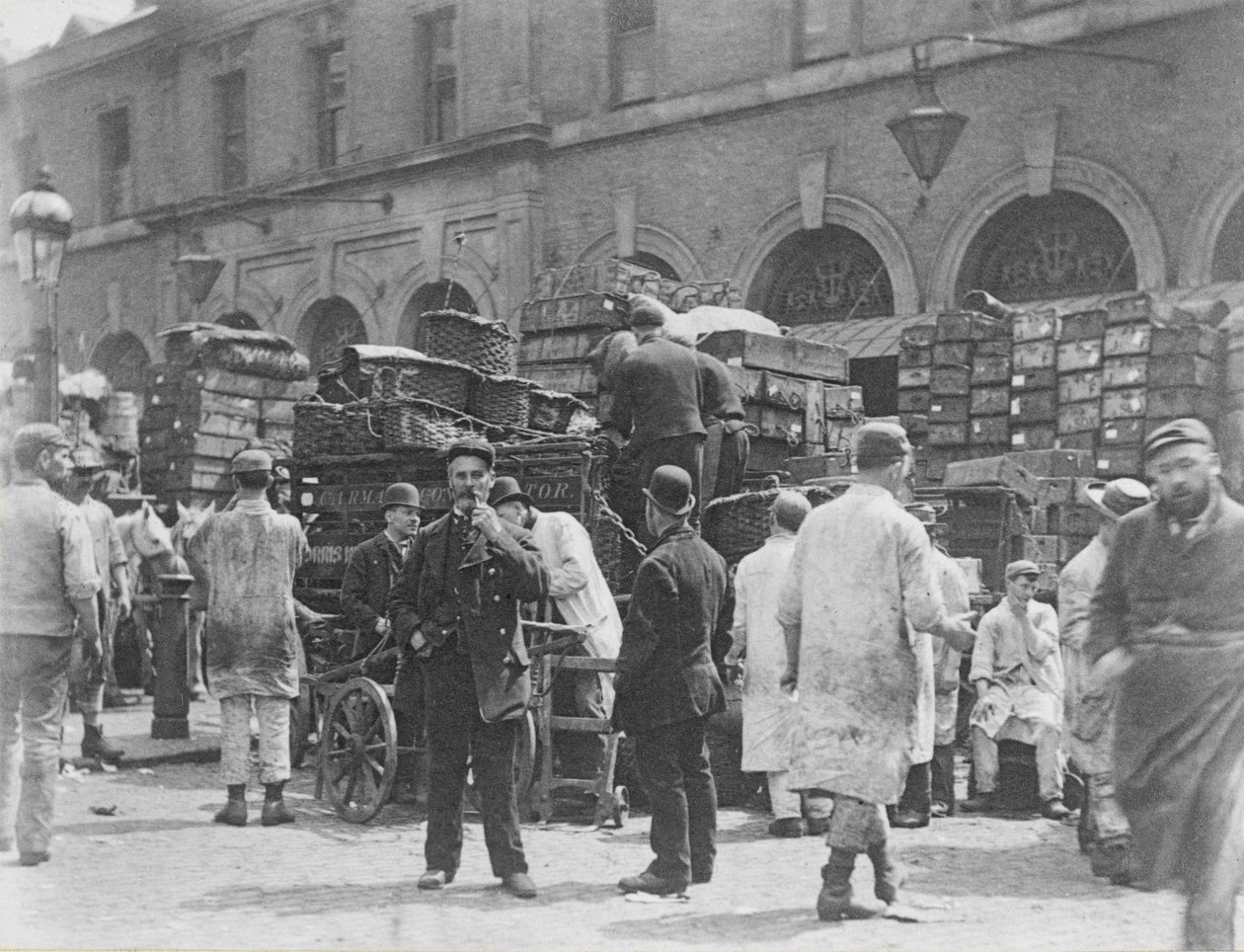 Billingsgate Market, 1893 od Paul Martin