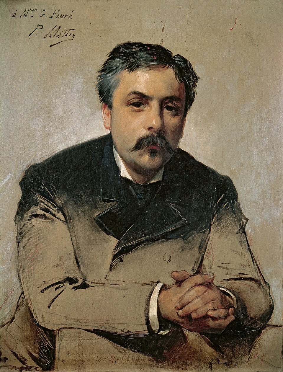 Portrét Gabriela Faureho (1845-1924) od Paul Mathey
