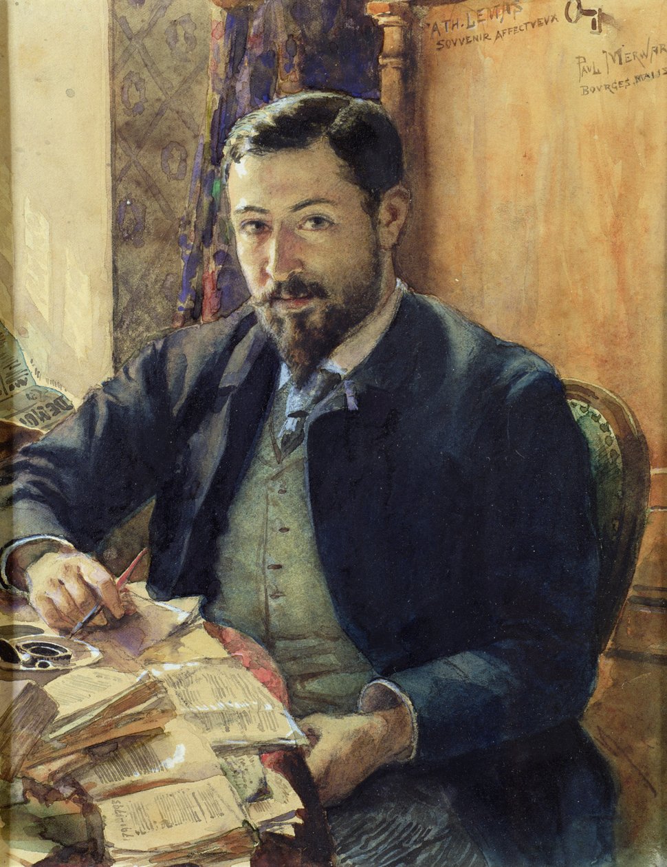 Portrét Thomase Lemase od Paul Merwart