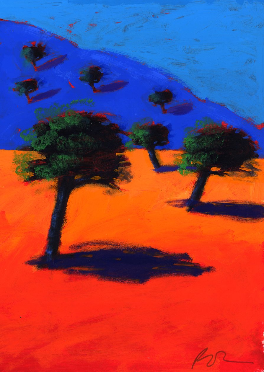 Cala Lena, 2007 (akryl na desce) od Paul Powis