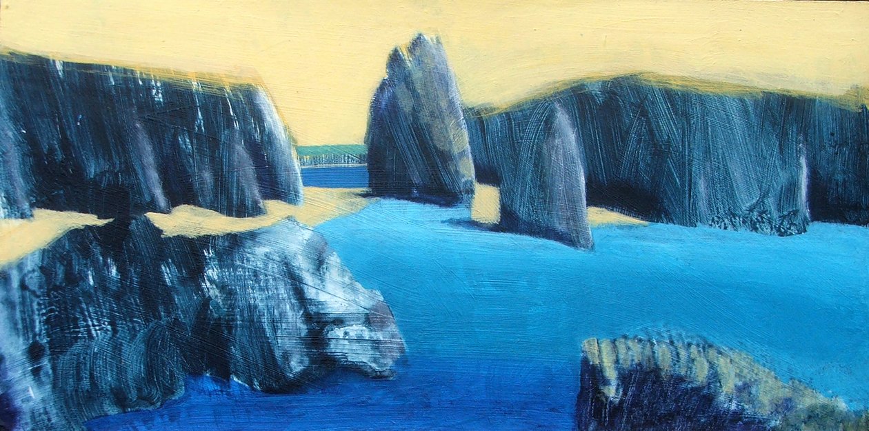 Kynance (akryl na palubě) od Paul Powis