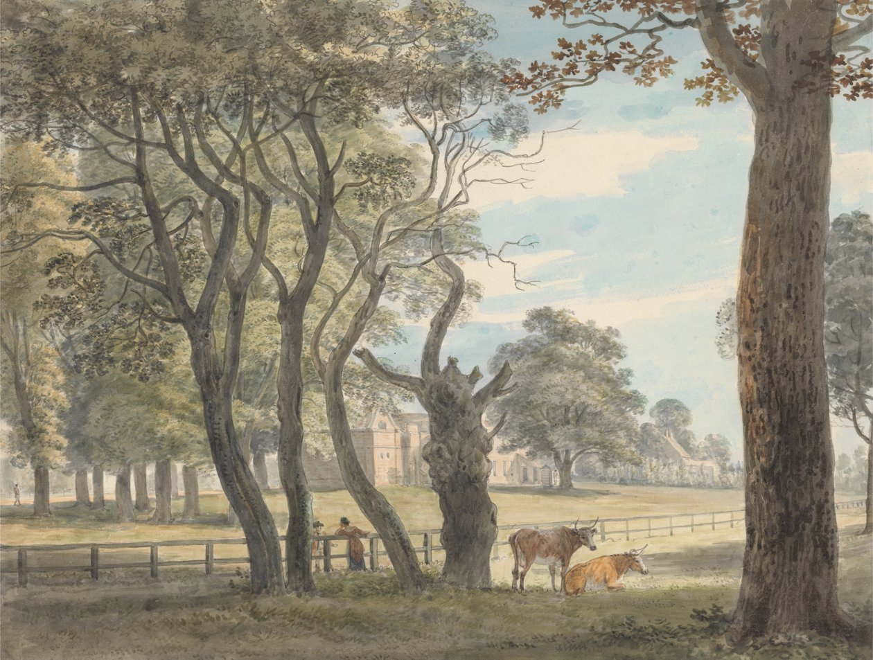 The Gunpowder Magazine, Hyde Park od Paul Sandby