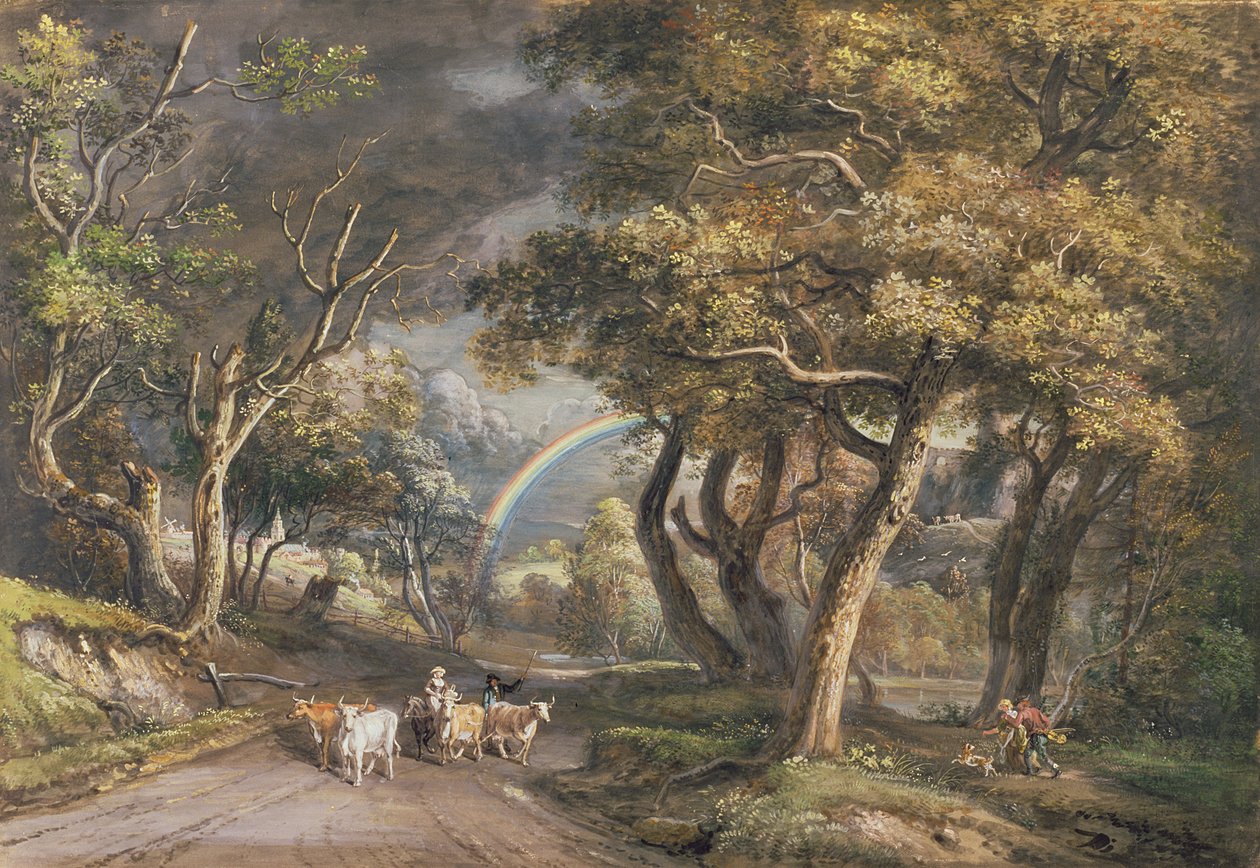 Duha od Paul Sandby