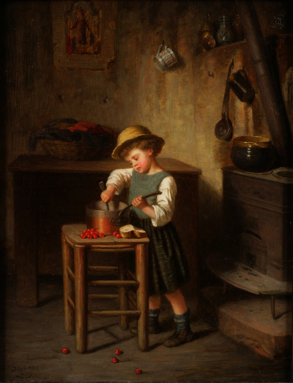 Mladý kuchař od Paul Seignac
