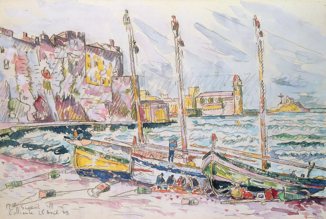 Collioure, 1929 od Paul Signac