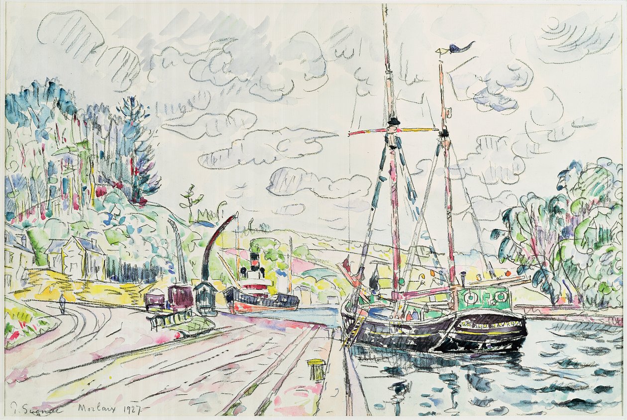 Morlaix, 1927 od Paul Signac