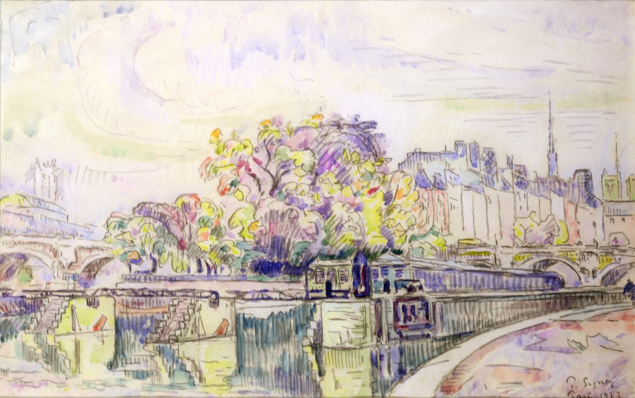 Paříž, 1923 od Paul Signac