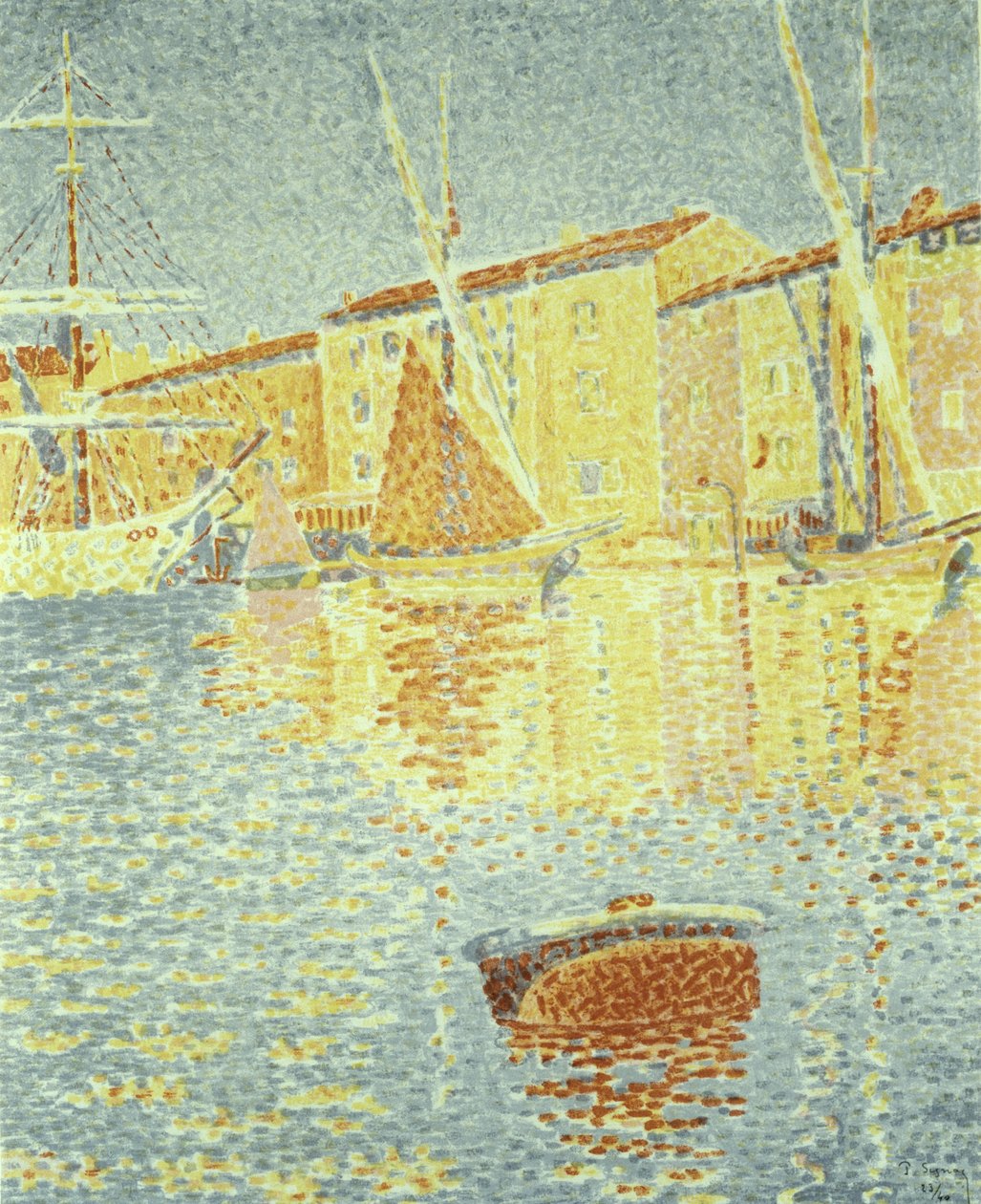 Bóje, 1894 od Paul Signac