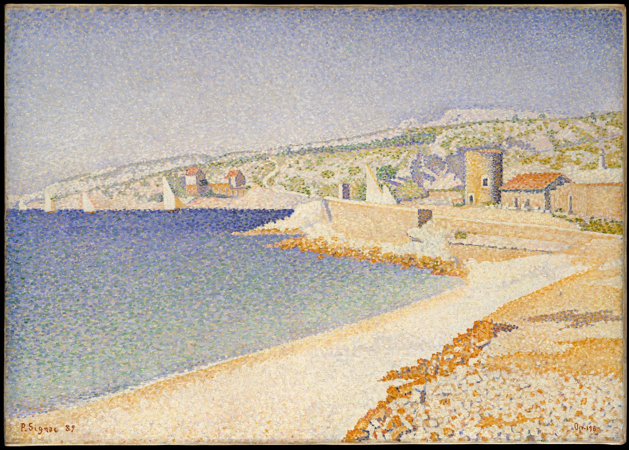 The Jetty at Cassis, Opus 198 od Paul Signac