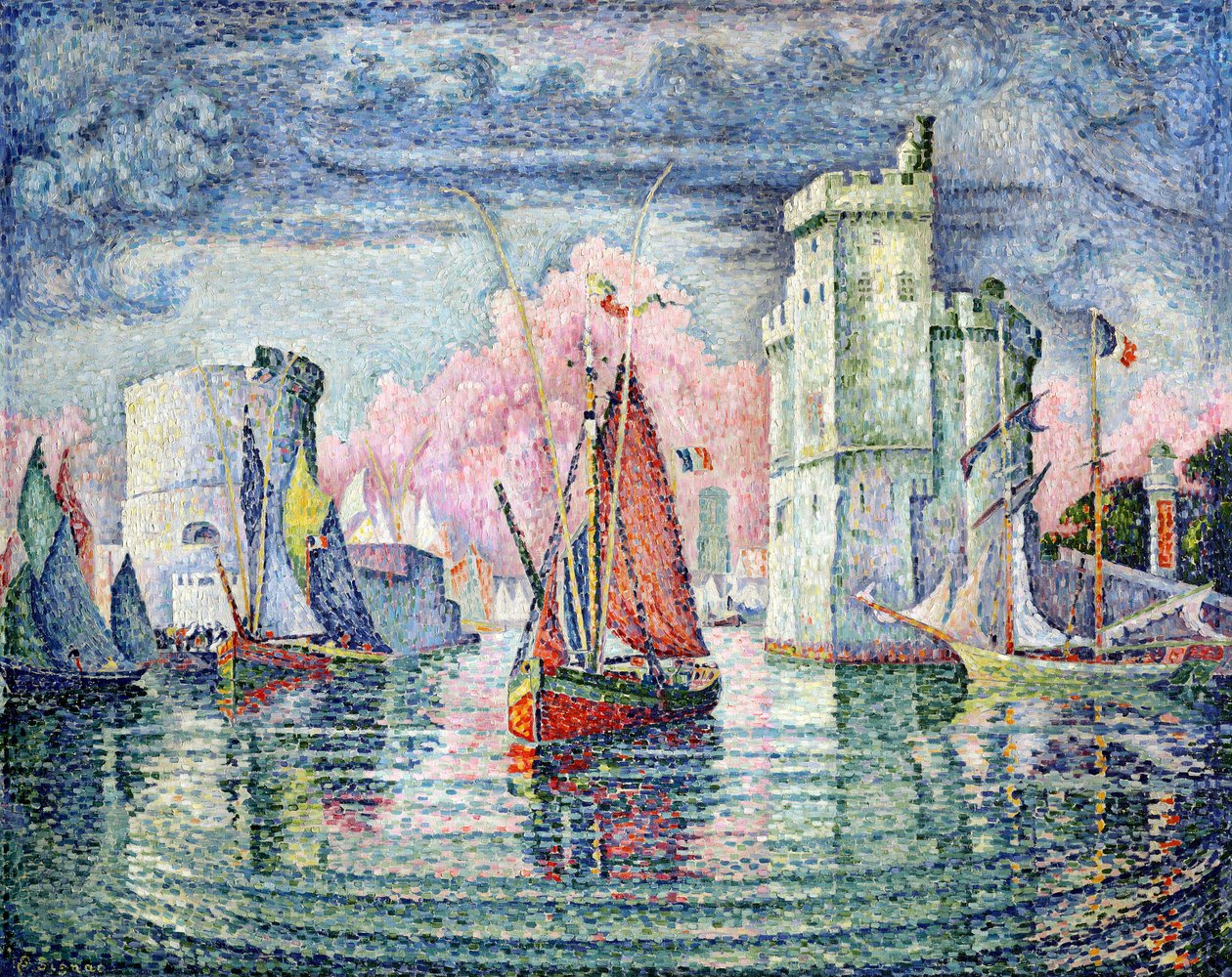 Přístav v La Rochelle, 1921 od Paul Signac
