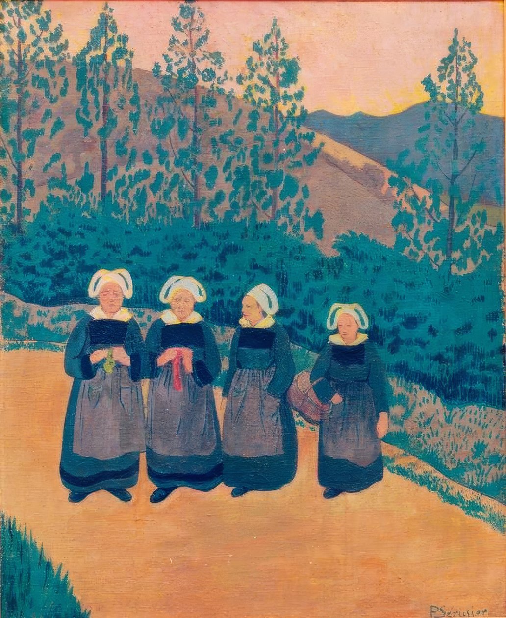 Čtyři Bretonky od Paul Sérusier