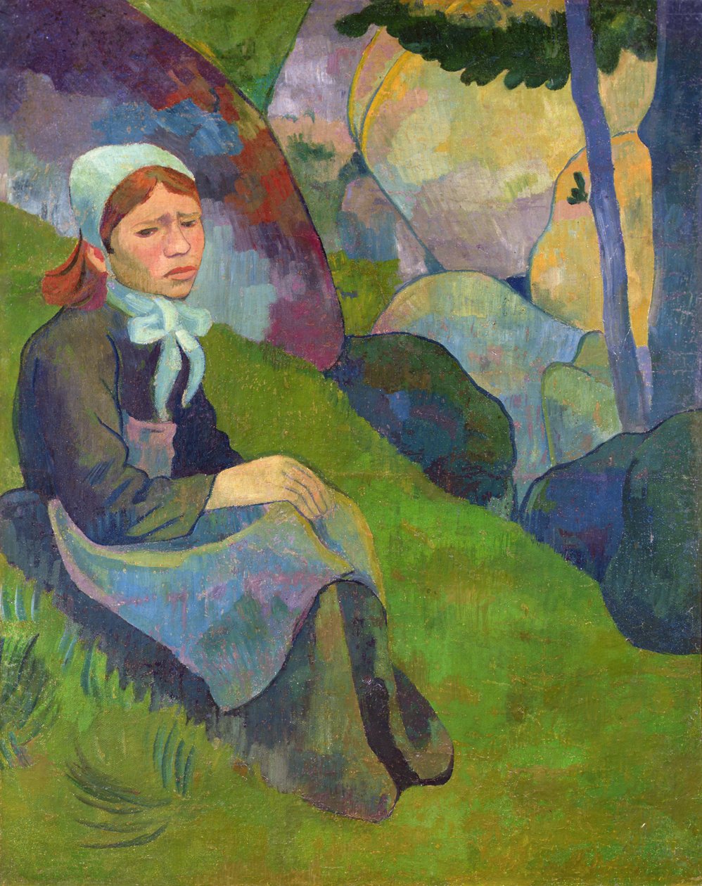 Samota, krajina Huelgoat, kolem roku 1892 od Paul Sérusier
