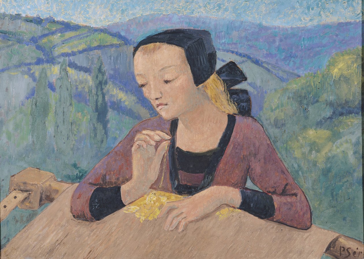 Vyšívačka od Paul Sérusier