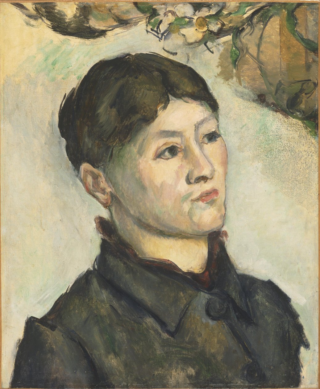 Portrét Madame Cézanne od Paul Cézanne