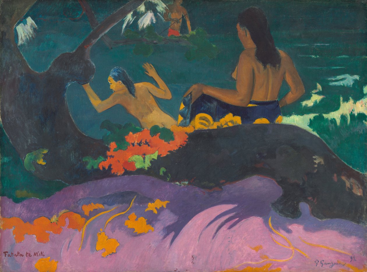 Near the Dream (U moře) od Paul Gauguin