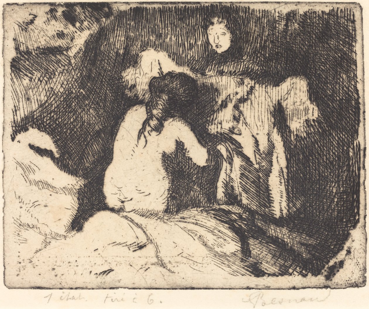 Páka Getting Up Le, 1913. od Paul Albert Besnard